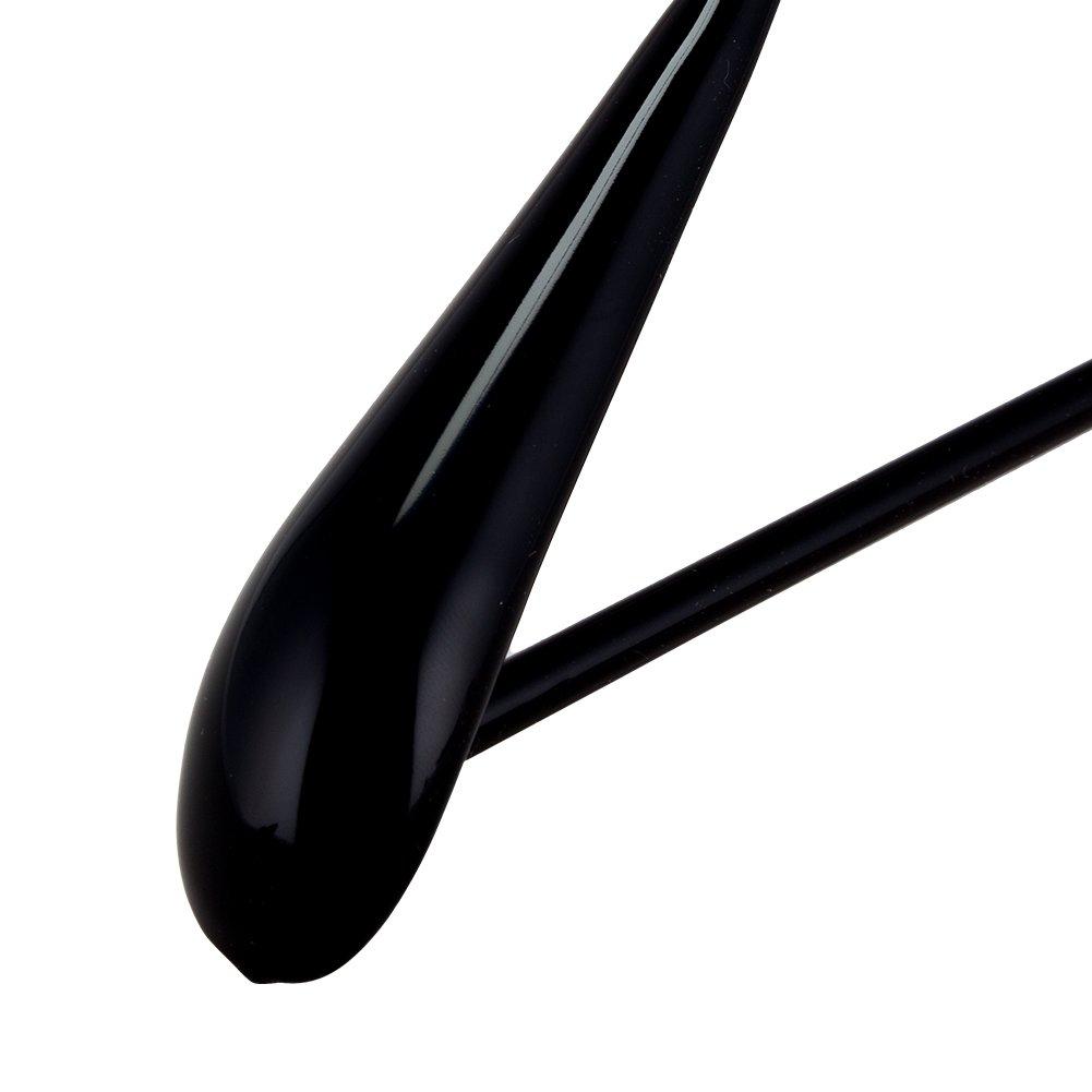 Mawa Bodyform Bar Hanger 46cm Bodyform Mawa Hanger Bulk Purchase Storage Prevents Items from Falling Off Functional Design Closet 440005000 Black