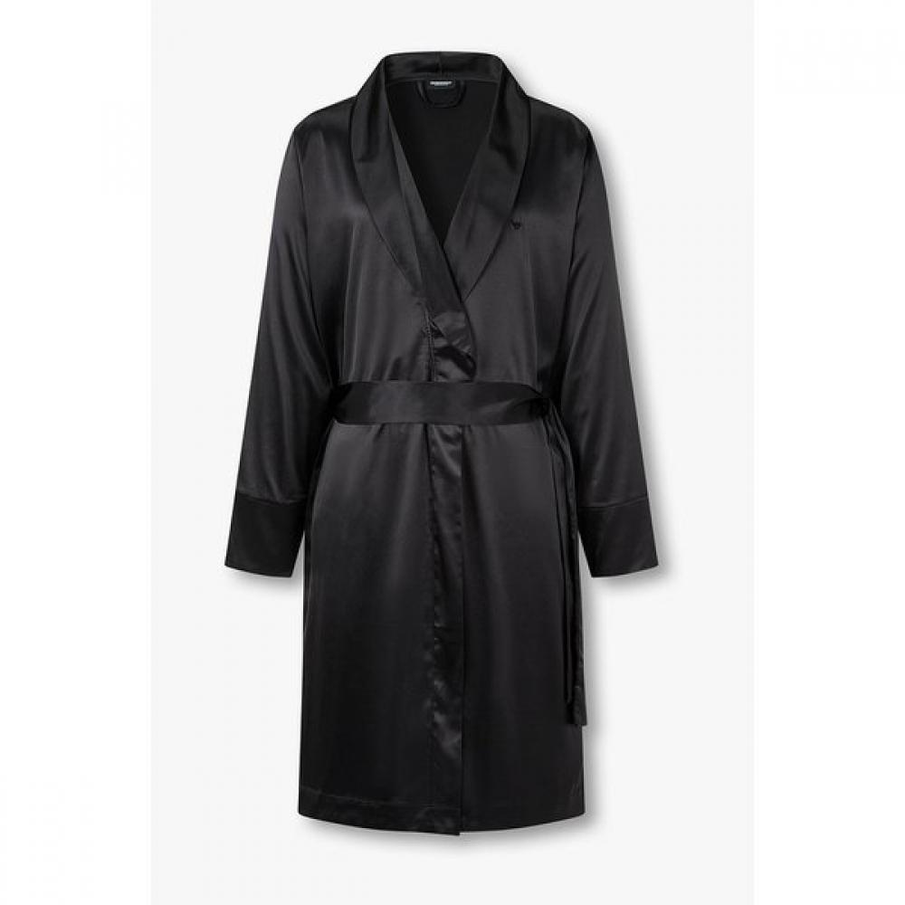 Emporio Armani Женский блестящий эластичный халат 0825341501 S/M