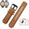 Cinturino in vera pelle per orologio Timex Tidal compass Cinturino T2n739 T2n720 T2n721 Cinturino in tela 24*16mm da uomo Bocca convessa