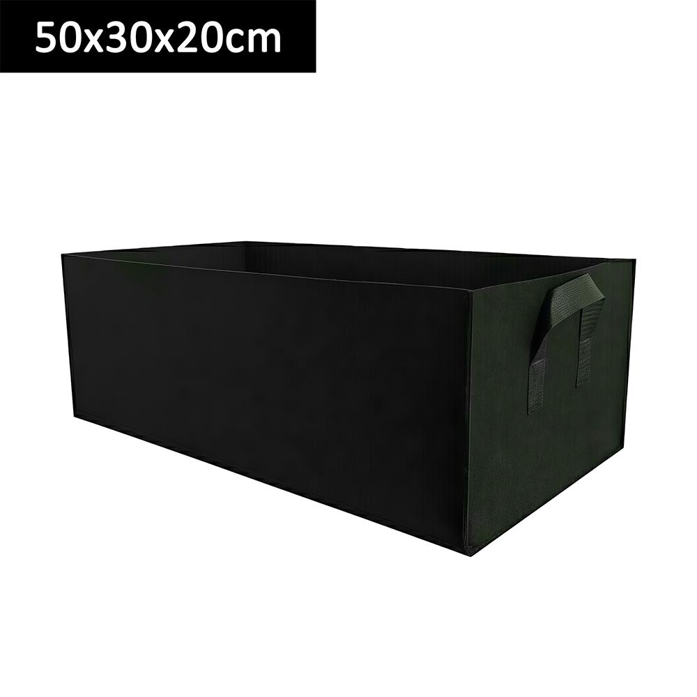 Non-Woven Felt Growing BagSquare Felt Growing Bucket Plant Growth Bag Multi-Functional Vegetable Plant