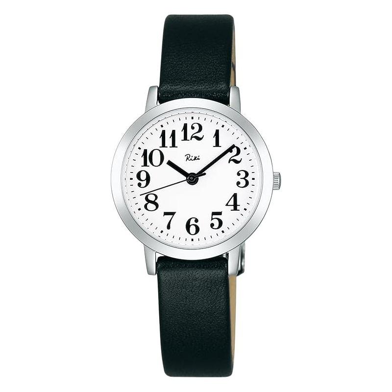 

SEIKO 30 meters waterproof Quartz cowhide strap 28mm women s watch white dial AKQK408 білий