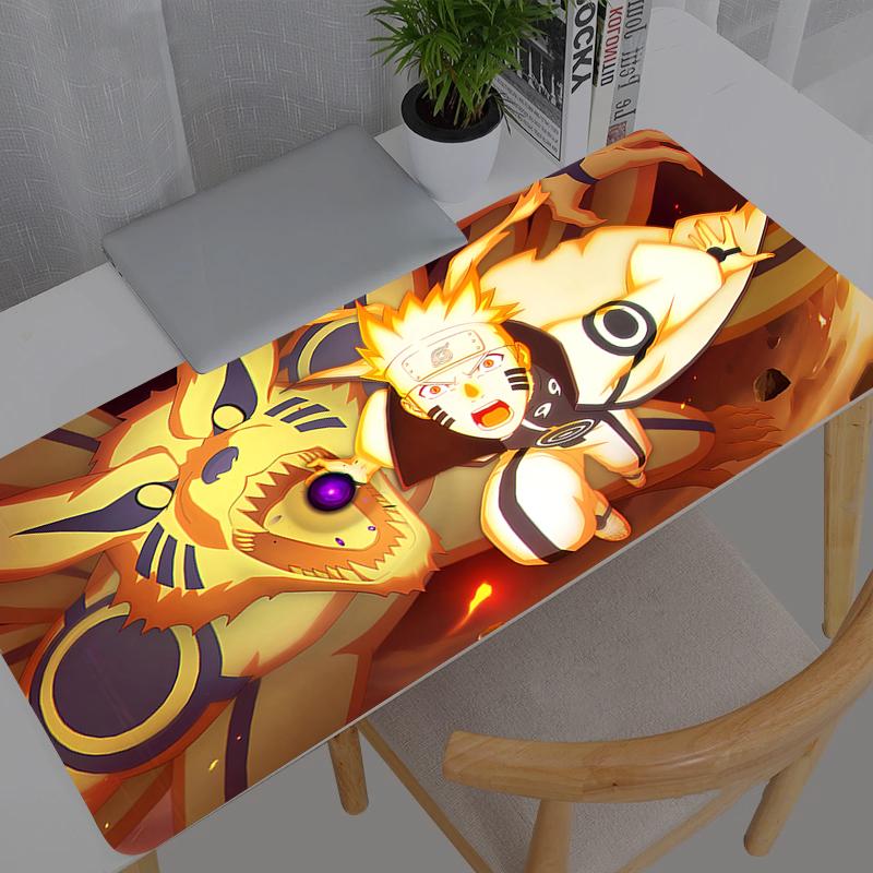 Mouse Pad Naruto Anime Gaming Durable New Accessories Varmilo Keyboard Desk Mat Gabinete Gamer Carpet Mousepad Mouse Mats