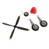 Fairing Landing Gear Blades Kit Easy To Assemble for Wltoys XK A280 RC Fixed Wing Aircraft