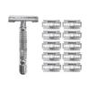 DORCO Classic Safety Razor SGA2000 + 10 Double-Edge Blades