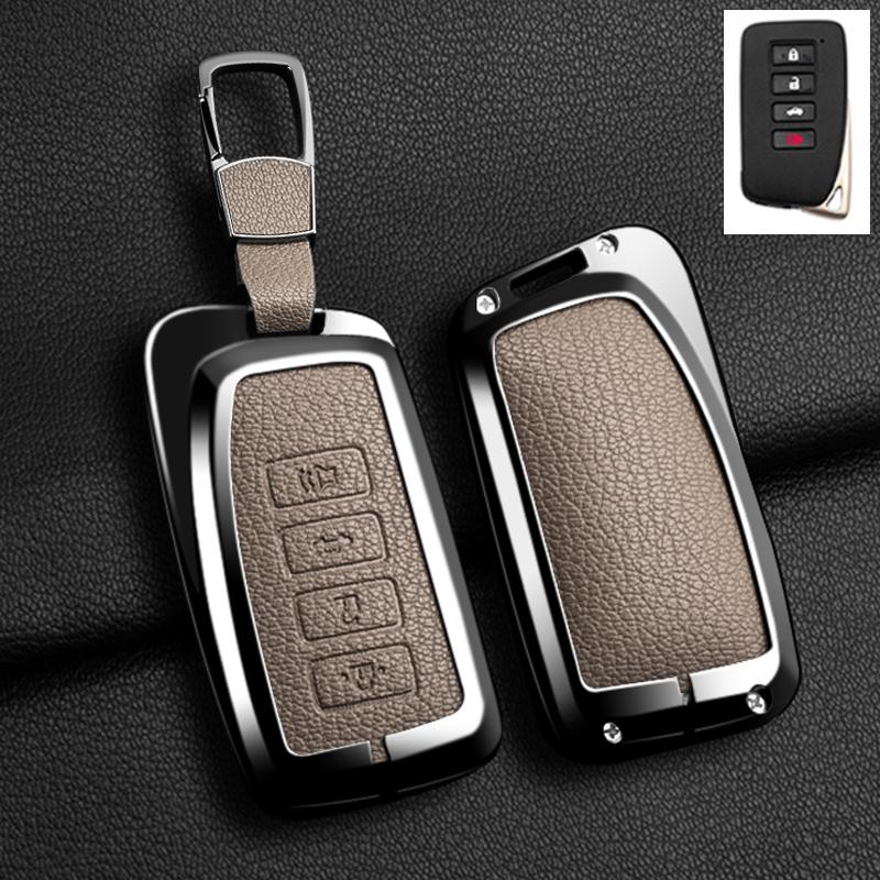 Car Key Cover Case Keychain For Lexus Nx Gs Rx Is Es Gx Lx Rc 200 250 350 Ls 450H 300H Fob Keyless Protect Shell Car Accessories