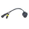 2Pcs D2S/D4S Lamp Holder Converter HID Bulb Socket Conversion Adapter Cables