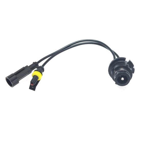 2Pcs D2S/D4S Lamp Holder Converter HID Bulb Socket Conversion Adapter Cables