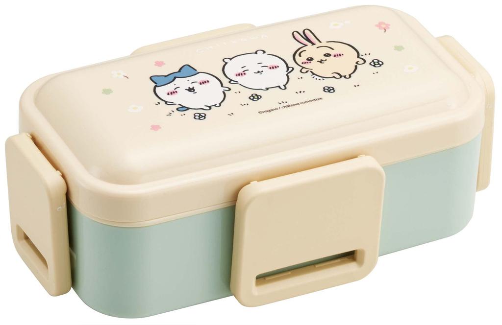 Skater Bento Box Chiikawa 600ml Antibacterial Softly Served Lid 2 Tier For Women Made In Japan Dome-Shaped PFLW4AG-A