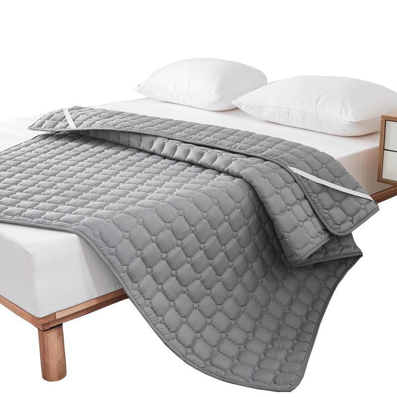 Washable Soft Mattress Pad - Single/Double Sizes for Dorms