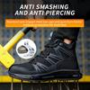 37-50 Fashion  New Safety Shoes Men Anti-Smash Work Shoes Anti Slip Indestructible Shoes Protective Sneakers Men Boots