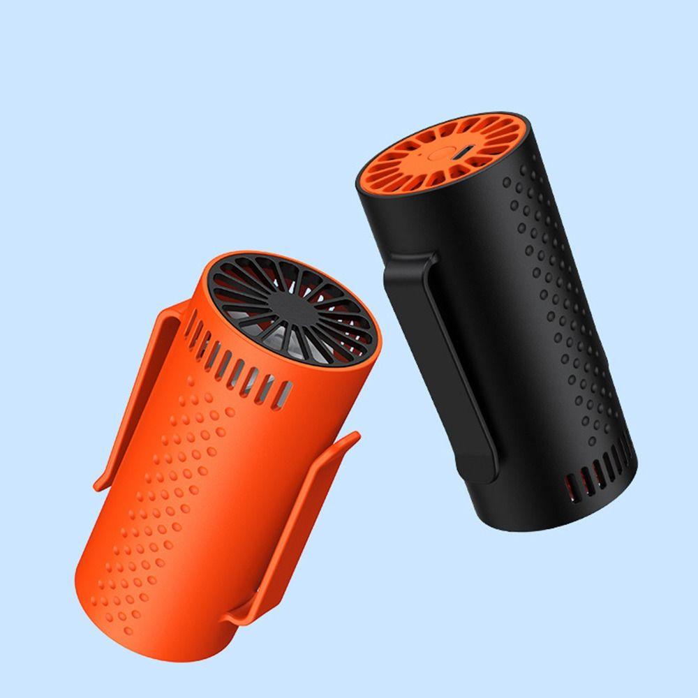 3 Hours Fast Charging Belt Shirt Fans 6H Working Time Rechargeable Personal Fan  Outdoor Works