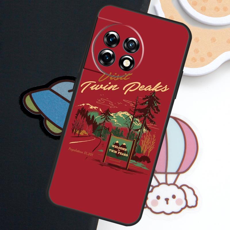 Welcome To Twin Peaks Case For OnePlus Nord CE 5 3 4 Lite N20 N30 OnePlus 15R 10T 12R 13R 15 13 12 11 10 Pro Cover