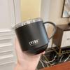 600ml 750ml 900ml Coffee Cup Thermal Vacuum Mug Stainless Steel Non-slip Leak-Proof Thermos Insulated Cup Milk Tea Water Bottle