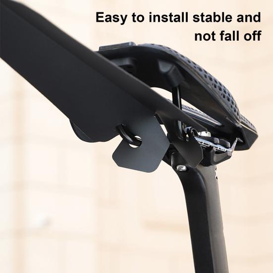 Bicycle Saddle Fender Waterproof Lightweight Universal MTB Mountain Road Bike Seat Rear Mud Splash Guard Mudflap Bike Accessories