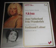 

LP Record GEORG FRIEDRICH HANDEL - JOAN SUTHE - Directed By: Ferdinand Leitner  Al GML54 LONGANESI PERIO Italy Classical Used