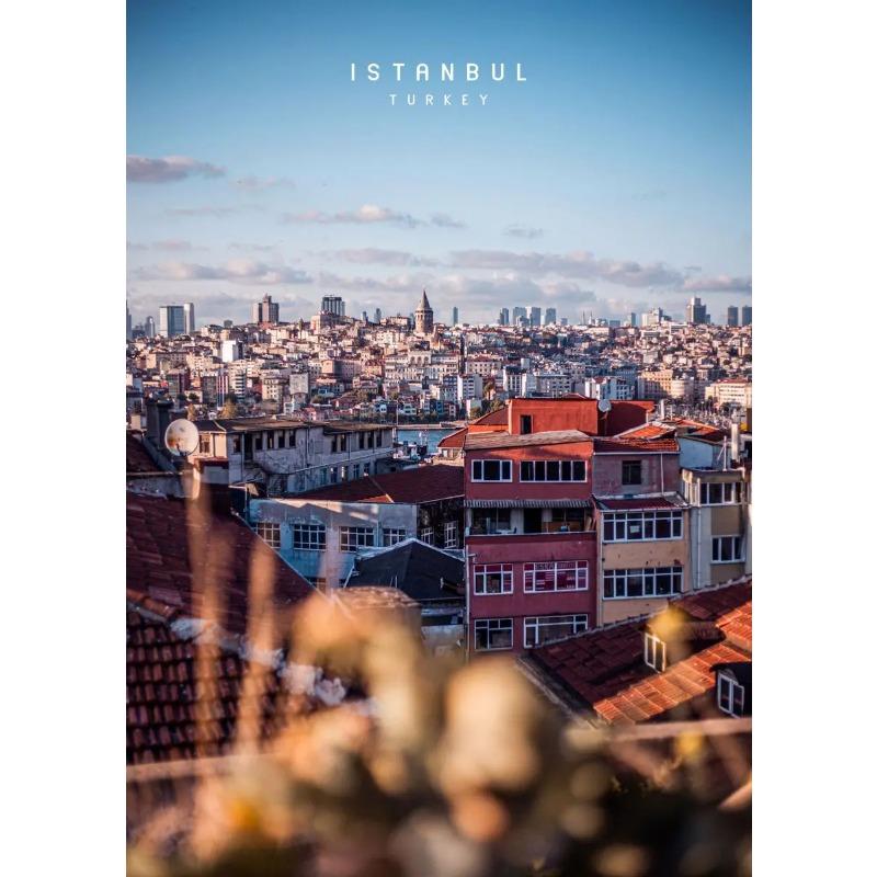 Istanbul Turkey Landscap Poster Print Mosque Sunrise Art Canvas Painting Tower Photo Bedroom Travel Wall Decoration Wall Picture