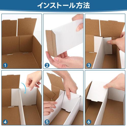 HIMOMO Storage Box, Trading Card Case, Storage Box, Holds Approximately 7,400 Cards Total, Set of 2