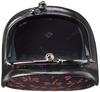 Coin Purse 72H Black Deerskin X Red Lacquer Dragonfly Pattern [Indenya] 1105-21-008