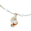 Boho Foot Jewelry Ocean Starfish Conch Charm Anklet, Adjustable Faux Pearl Ankle Beach Chain Bracelet for Women, Hypoallergenic