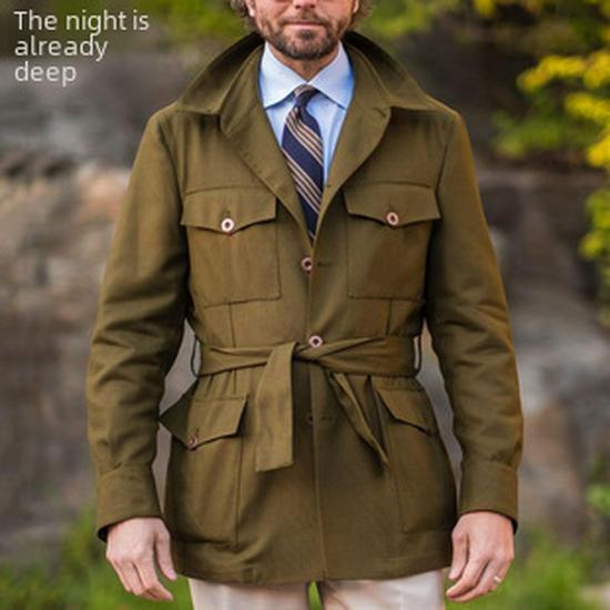 Herren Übergröße 2025 Freizeit-Anzugjacken