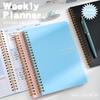 Weekly Student Planner - A5 Self-Fill Schedule Notebook