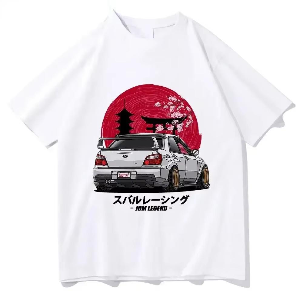 Initial D T Shirt Japanese Anime Graphic Funny Harajuku Unisexga T Shirt Fashion Casual Short Sleeve T Shirt Unisex Clothes