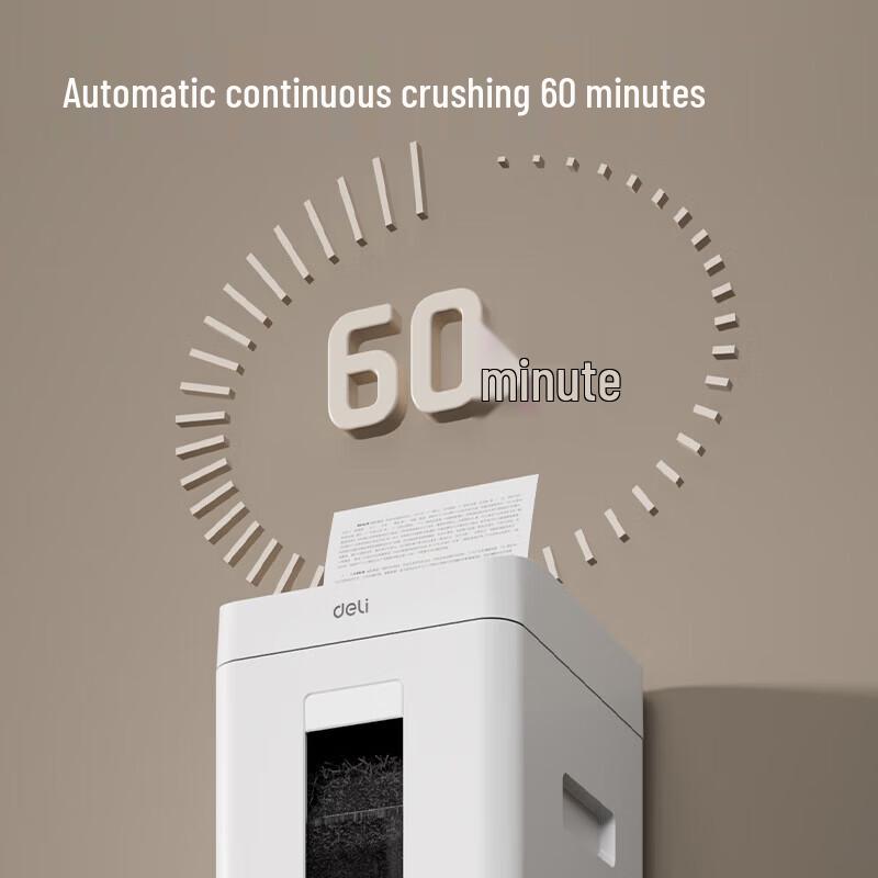 Deli Automatic Office Paper Shredder Series CN Plug (adapter Included)
