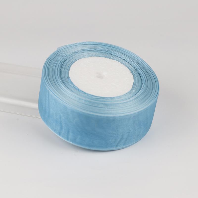 Handmade Hair Tie DIY Gift Packaging Materials Flower Ribbon Chiffon Ribbon Organza Silk Colorful Ribbon Ribbon Bow DIY Flower Handmade