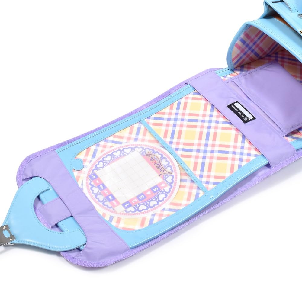 COLORFUL CANDY STYLE Fabric School Bag Set with Shoe Drawstring Gym Clothes Cup Lunch School Backpack Tote Clothes and Small Item Unicorn Fantasy