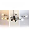 Magic Bean Milky White Glass Ceiling Lamp Shade for Restaurants and Living Rooms Chandelier