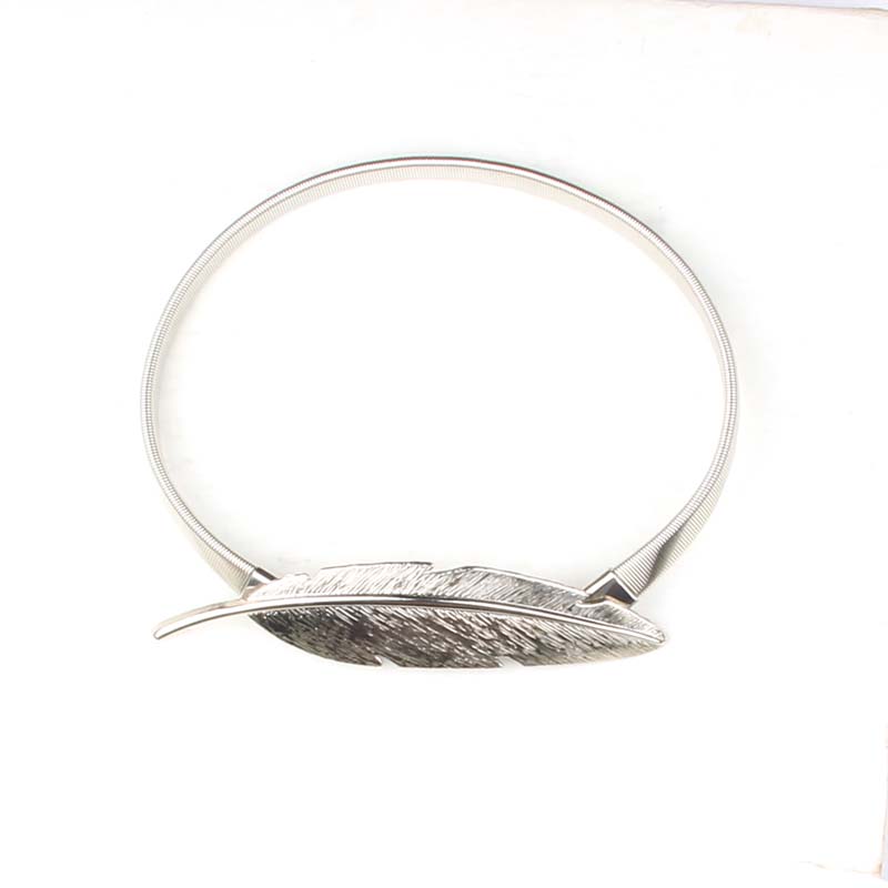 Gold Feather Curtain Buckle Strap Metal Sliver Deer Tie Rope Elastic Butterfly Curtains Holder Tieback HoldBack Room Accessories