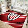 Athletic Bilbao Football Design Crystal Velvet Carpet Cozy Non?Slip Printed Rug For Bedroom Living Room Entrance
