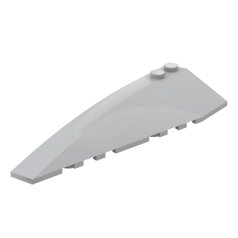 50G Min: MOC-Compatible 50956 Curved Wedge Brick, 3x10 Small Particles Red
