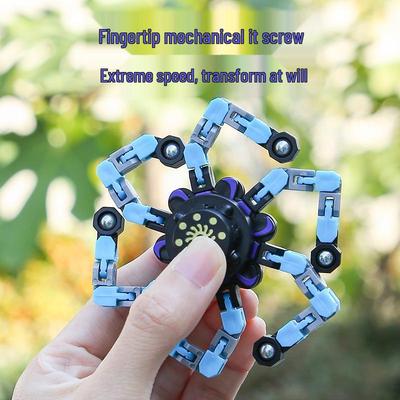 Verformbarer Mecha Kreisel Finger Spinner - Stressabbau Spielzeug