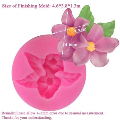 Matrițe 3D DIY Handmade din Silicon pentru Tort Tip Floare, pentru Făcut Tort, Ciocolată, Bomboane, Decorare, Accesorii de Modă