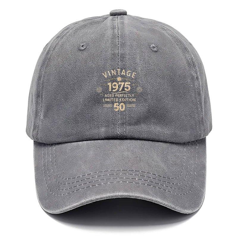 Men'S Simple Retro Baseball Caps Wash For Outdoor Sports And Street Style Solid Color And Distressed Look For Men'S Workout