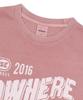 Maha Grid Dust Motorcross Pigment Ls Tee Pink(Mg2Efmt563A)