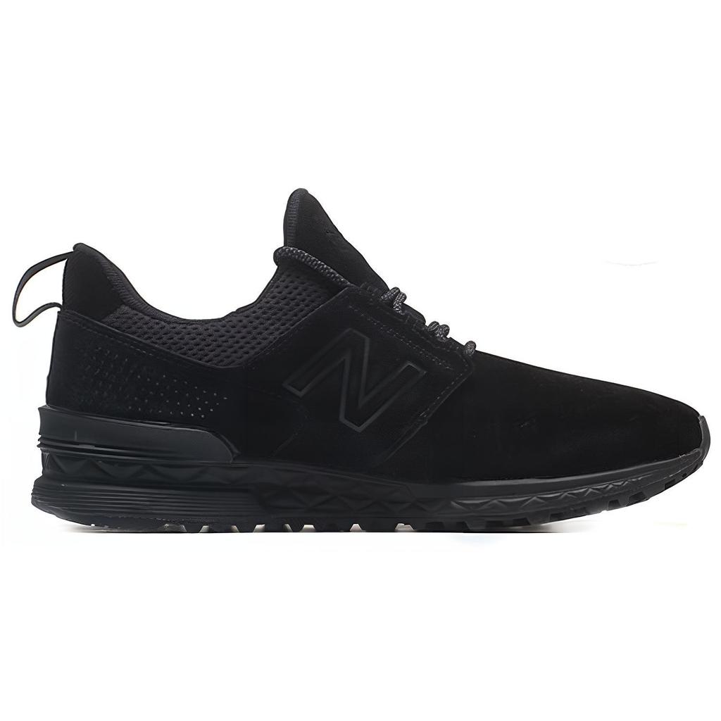 New Balance 574S Series Suede 'Black'