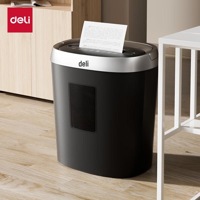 Deli Level 4 Security Paper Shredder CN plug (adapter included)