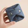 Women's Genuine Leather Coin and Earphone Purse: Soft, Stylish Storage for Loose Change, Lipstick, and More.