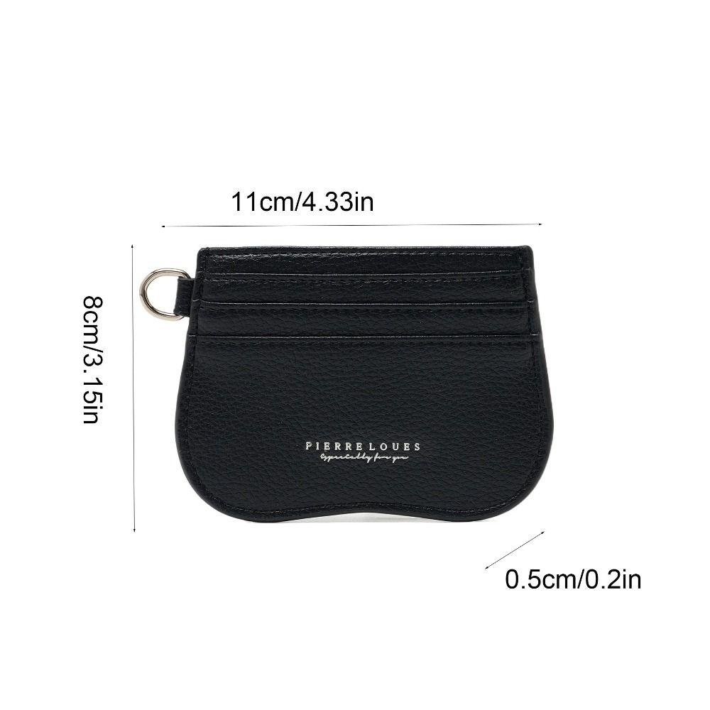 Multi-card Slot Women's Short Wallet PU Leather Card Holder Vintage Pocket Purse  Unisex
