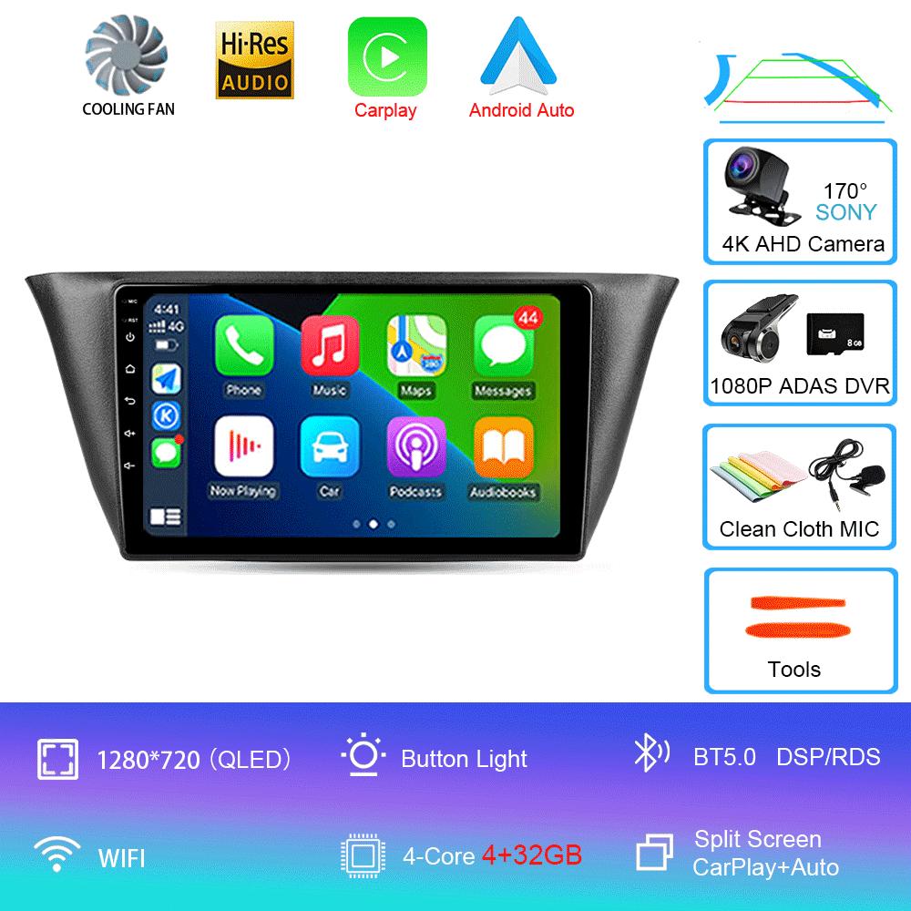 Car Radio Android 14 Carplay Auto WIFI+4G For Iveco Daily 2013-2021 Multimedia Video Player Navigation GPS Autoradio 2din 2 Din