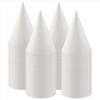 200Pcs Coated White Paper Cone Cups 3.7Oz/4.5Oz Cone Party Tableware Disposable Paper Cups  Slush