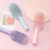 Vented Hair Brush Portable Anti-static Thin Thick Curly Long Wet Dry Hair Paddle Brush Scalp Massage Hair Styling Detangling Comb