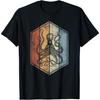 Octopus Retro Vintage Style Marine Biologist T-Shirt