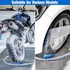 New 4Pcs Blue Car Hose Guides Prevent Pressure Washer Hose Stuck Under Wheels