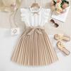 Two Piece Princess Dress Children's Doll Dress Spring and Summer College Style Dress