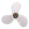 6F8 45942 01 Outboard Boat Propeller 3 Blades Metal 2 Stroke Propeller for Outboard Motors