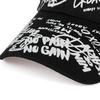 Quick Dry Baseball Caps UV Protection Colorful Graffiti Print Sunscreen Hat Letter Geometry Printing Hip Hop Snapback Hat