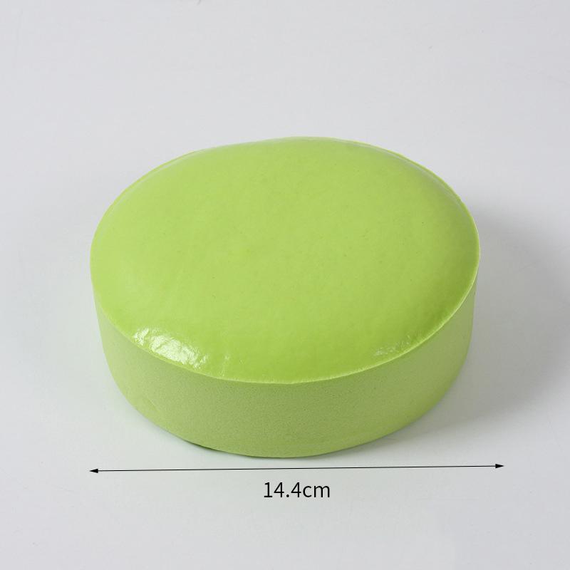 1 Pezzo Pane al Formaggio Squishy Giocattolo Antistress Rimbalzo Lento Spremere Giocattolo Fidget per Ansia ADHD Sollievo Uso Ufficio Casa